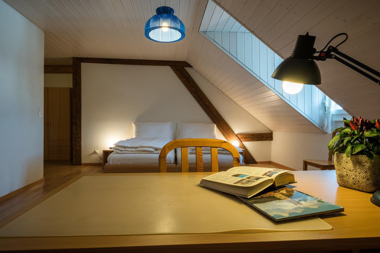 Gasthof Drei Eidgenossen Bosingen Buitenkant foto